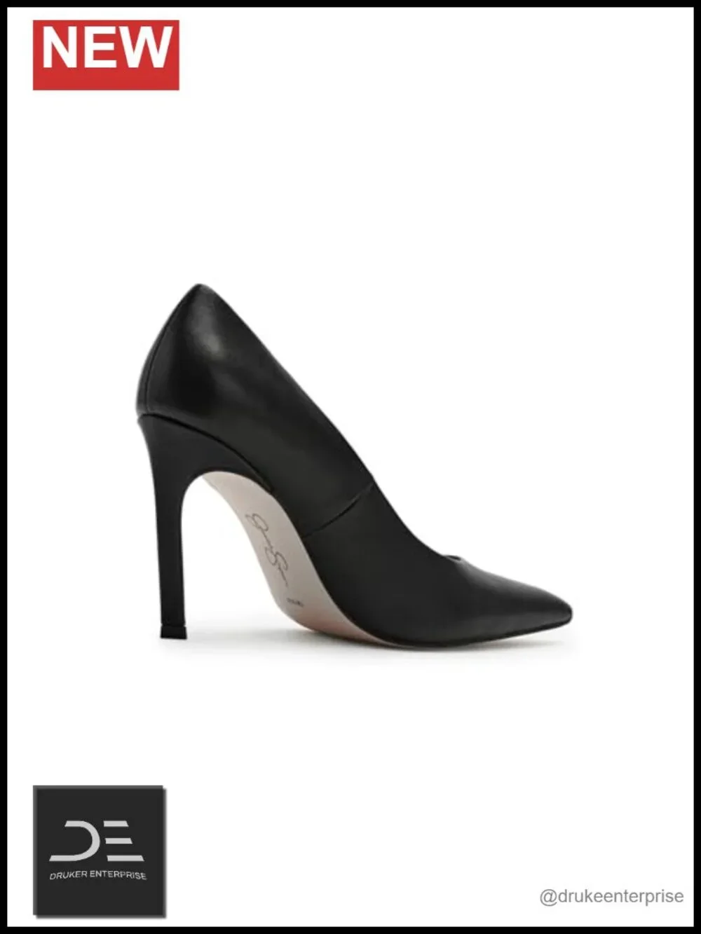 Classic Pumps Stiletto Heel Pointy Toe Faux Leather Polyester Dress Shoes